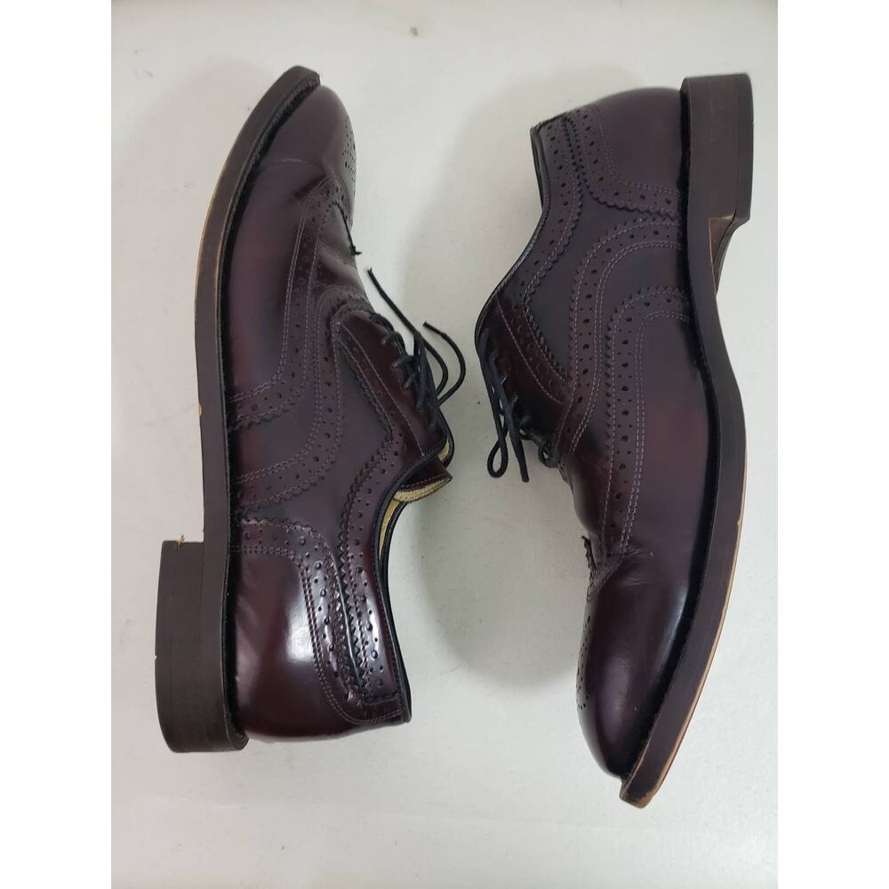 (Ju) H London Men's Shoes Size 45 Oxfords Leather Formal Wingtip Casual Brown